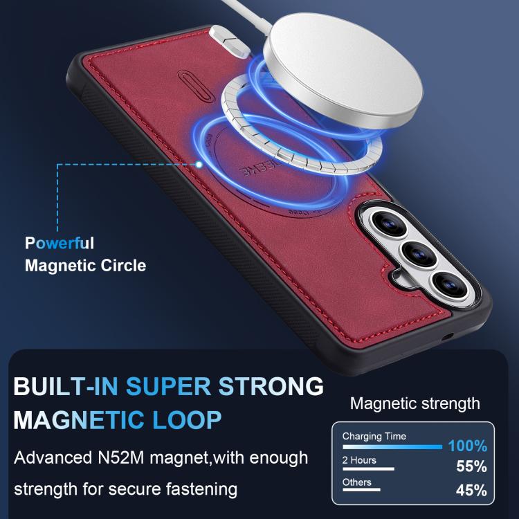 For Samsung Galaxy A57 5G LC.IMEEKE L6 Series MagSafe Magnetic Phone Case