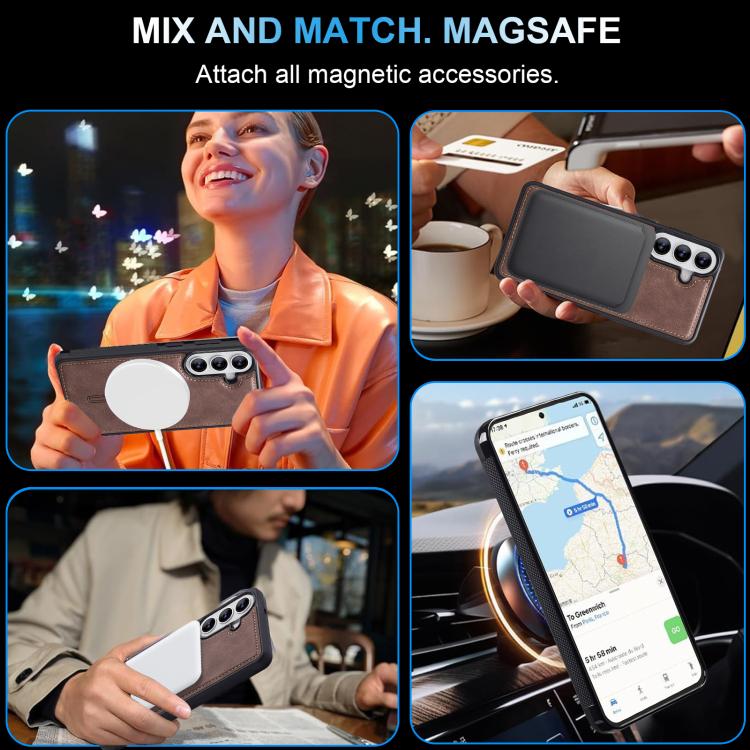 For Samsung Galaxy A57 5G LC.IMEEKE L6 Series MagSafe Magnetic Phone Case