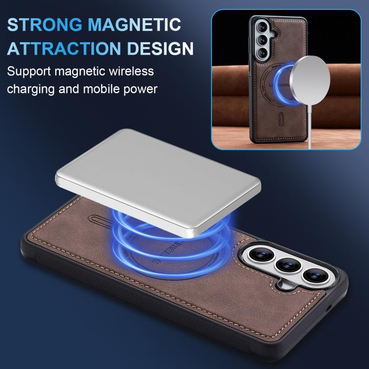 For Samsung Galaxy A57 5G LC.IMEEKE L6 Series MagSafe Magnetic Phone Case