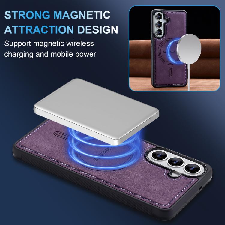 For Samsung Galaxy A37 5G LC.IMEEKE L6 Series MagSafe Magnetic Phone Case