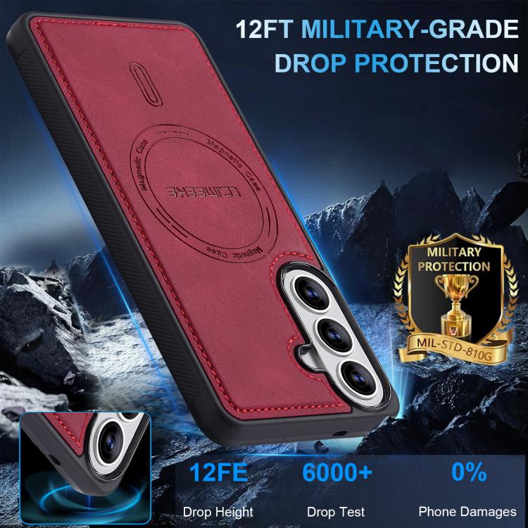 For Samsung Galaxy A37 5G LC.IMEEKE L6 Series MagSafe Magnetic Phone Case