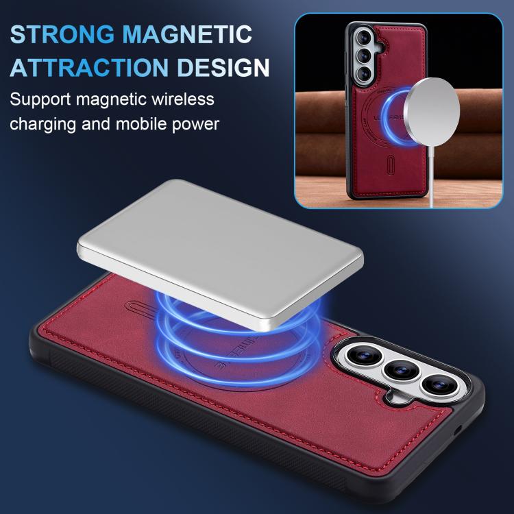 For Samsung Galaxy A37 5G LC.IMEEKE L6 Series MagSafe Magnetic Phone Case