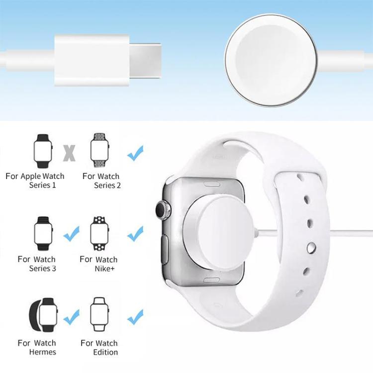 xDfind For Apple Watch Smart Watch Silicone Charging Holder and Type-C Charger Set
