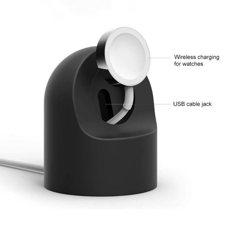 xDfind For Apple Watch Smart Watch Silicone Charging Holder and Type-C Charger Set