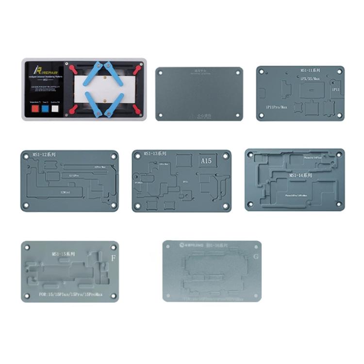 Mijing MS1 Intelligent Desoldering Platform for iPhone X-16 Pro Max, Plug:EU Plug