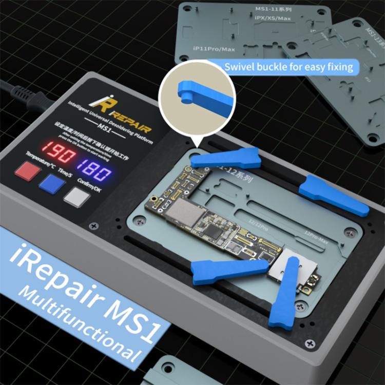 Mijing MS1 Intelligent Desoldering Platform for iPhone X-16 Pro Max, Plug:EU Plug