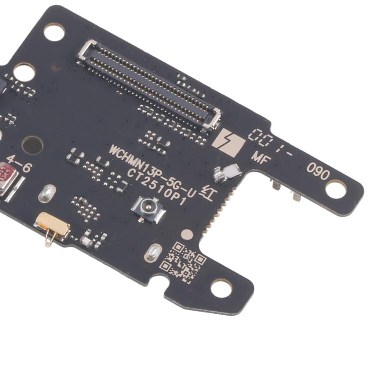 For Xiaomi Poco X6 5G Charging Port Board with iC, Supporting Fast Charging