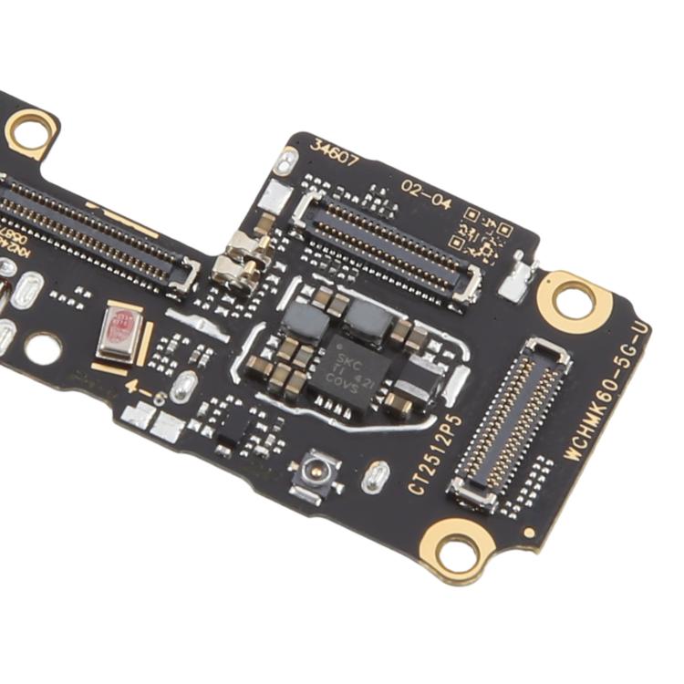 For Xiaomi Redmi K60 Charging Port Board with iC, Supporting Fast Charging
