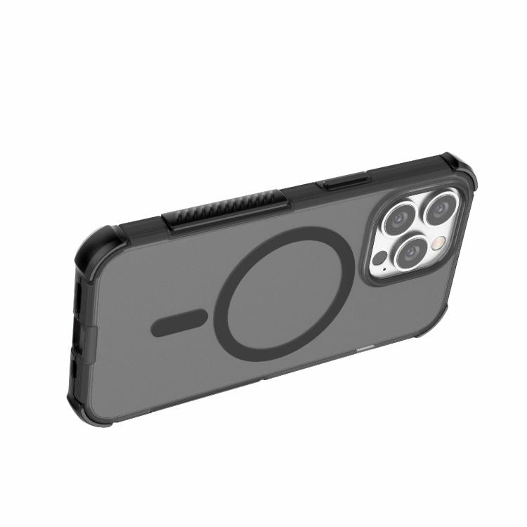 For iPhone 13 Pro Skin-friendly Magnetic PC + TPU Hybrid Shockproof Phone Case