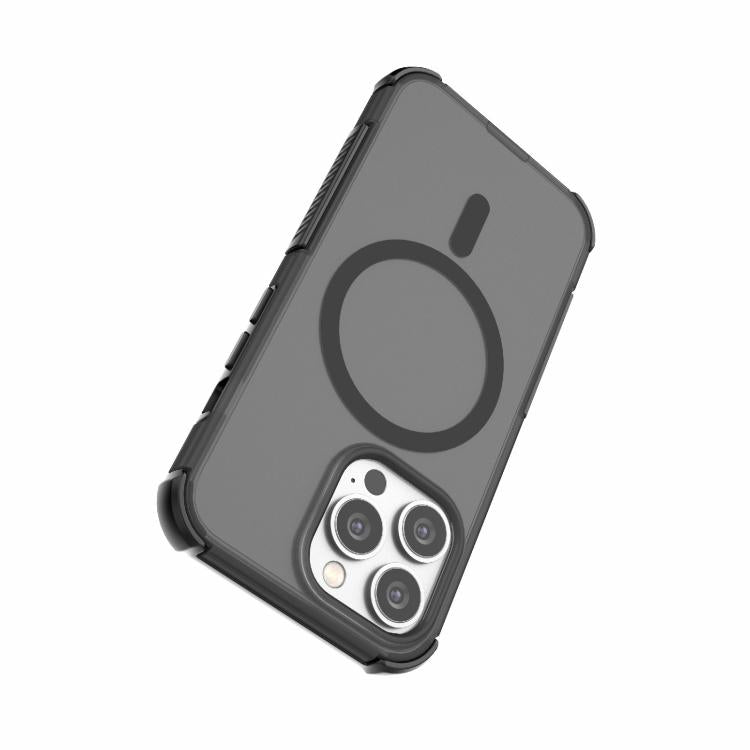 For iPhone 13 Pro Skin-friendly Magnetic PC + TPU Hybrid Shockproof Phone Case