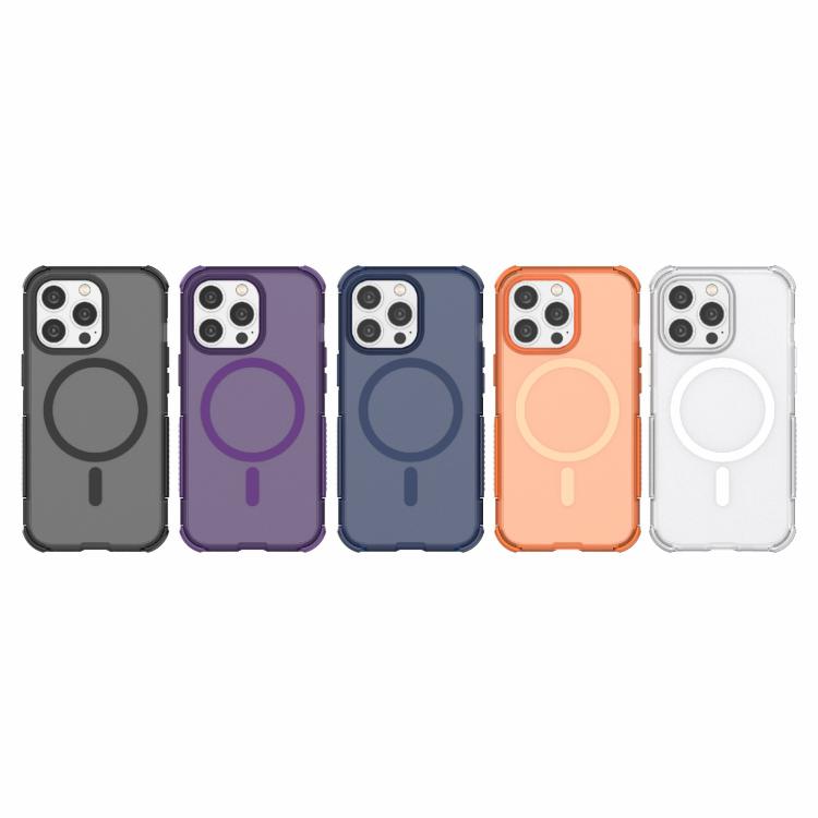 For iPhone 13 Pro Skin-friendly Magnetic PC + TPU Hybrid Shockproof Phone Case