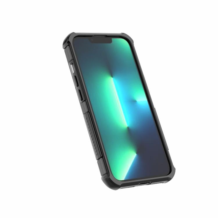 For iPhone 13 Pro Skin-friendly Magnetic PC + TPU Hybrid Shockproof Phone Case