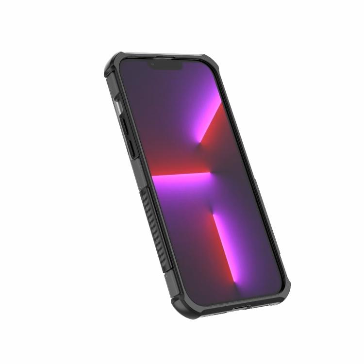 For iPhone 13 Pro Max Skin-friendly Magnetic PC + TPU Hybrid Shockproof Phone Case