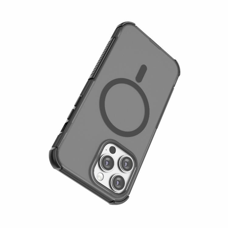 For iPhone 14 Pro Max Skin-friendly Magnetic PC + TPU Hybrid Shockproof Phone Case