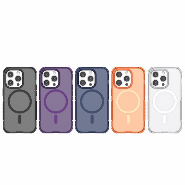 For iPhone 14 Pro Skin-friendly Magnetic PC + TPU Hybrid Shockproof Phone Case