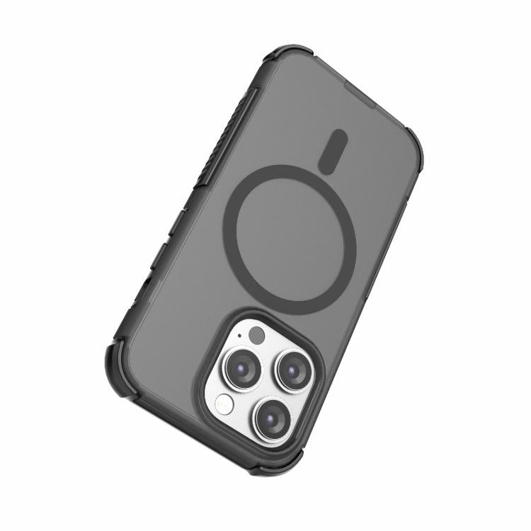 For iPhone 14 Pro Skin-friendly Magnetic PC + TPU Hybrid Shockproof Phone Case