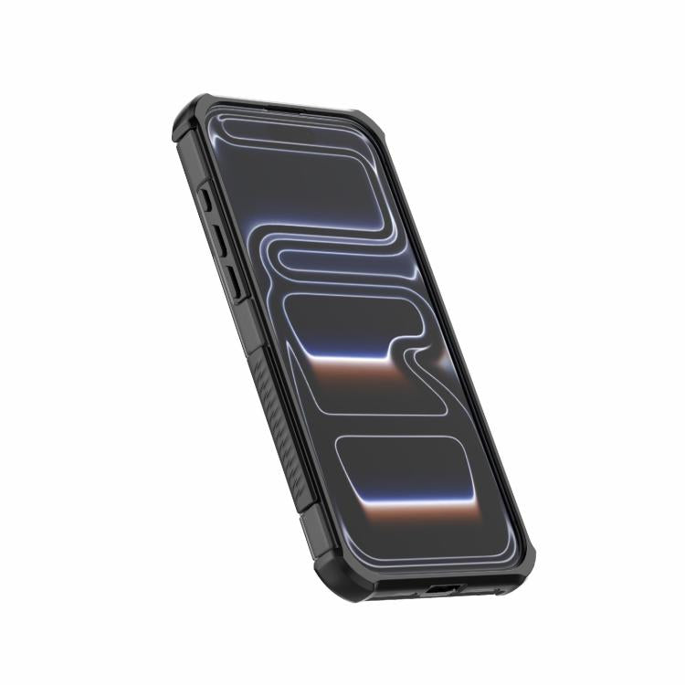 For iPhone 16 Pro Max Skin-friendly Magnetic PC + TPU Hybrid Shockproof Phone Case
