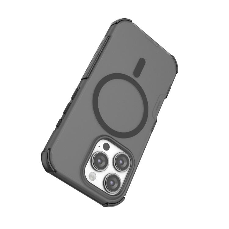 For iPhone 16 Pro Skin-friendly Magnetic PC + TPU Hybrid Shockproof Phone Case