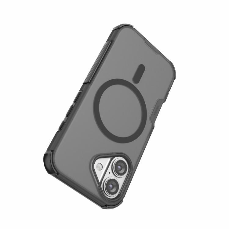 For iPhone 17 Skin-friendly Magnetic PC + TPU Hybrid Shockproof Phone Case