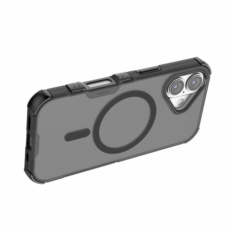 For iPhone 17 Skin-friendly Magnetic PC + TPU Hybrid Shockproof Phone Case