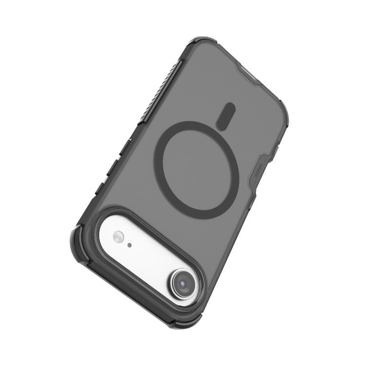 For iPhone Air Skin-friendly Magnetic PC + TPU Hybrid Shockproof Phone Case