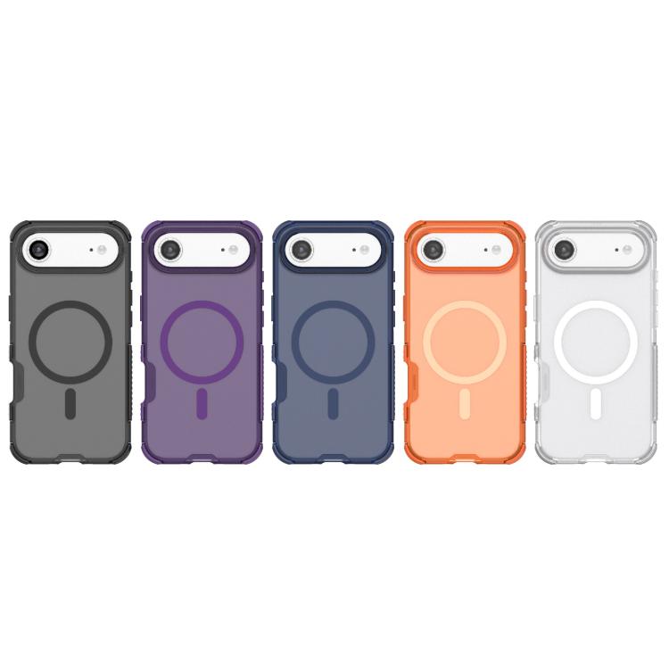 For iPhone Air Skin-friendly Magnetic PC + TPU Hybrid Shockproof Phone Case