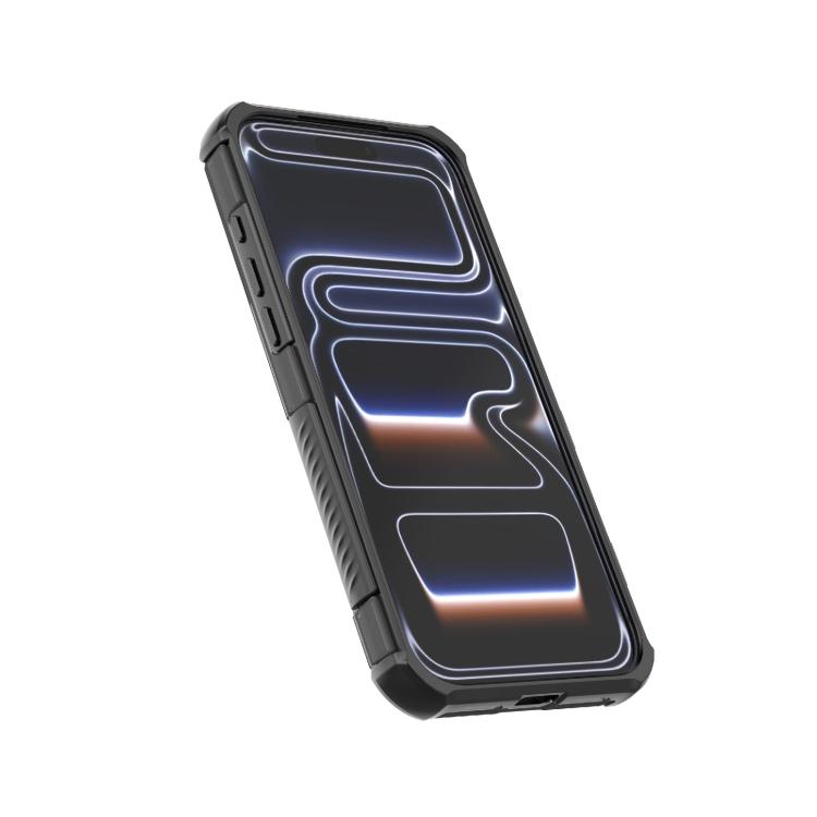 For iPhone 17 Pro Max Skin-friendly Magnetic PC + TPU Hybrid Shockproof Phone Case
