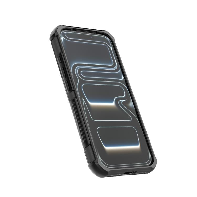 For iPhone 17 Pro Skin-friendly Magnetic PC + TPU Hybrid Shockproof Phone Case