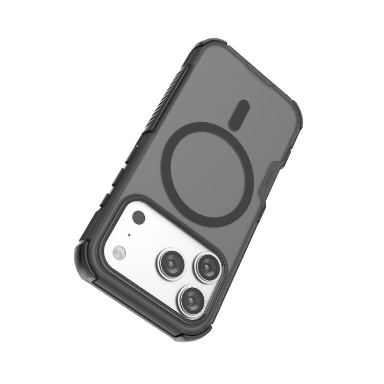 For iPhone 17 Pro Skin-friendly Magnetic PC + TPU Hybrid Shockproof Phone Case