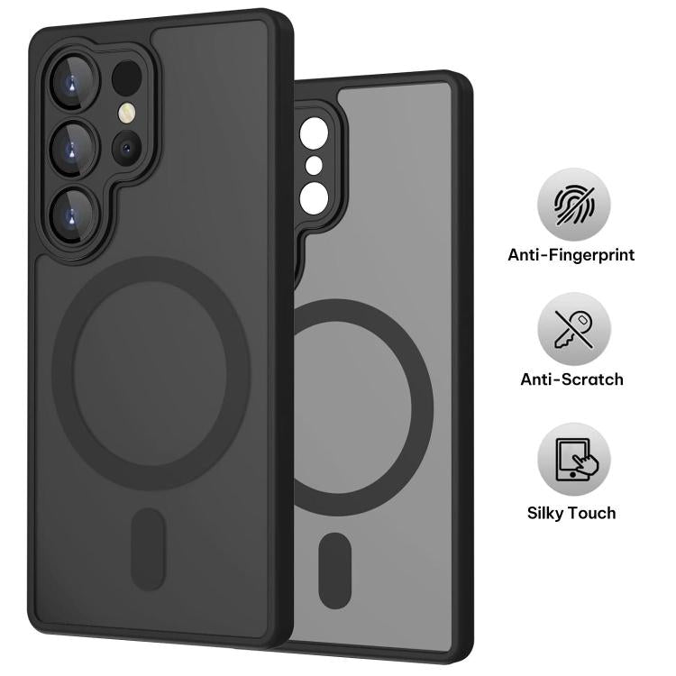 For Samsung Galaxy S26 Ultra 5G XDcase Skin Feel Magnetic Frosted Phone Case with Lens Film