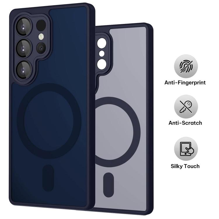 For Samsung Galaxy S26 Ultra 5G XDcase Skin Feel Magnetic Frosted Phone Case with Lens Film