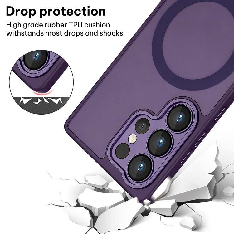 For Samsung Galaxy S26 Ultra 5G XDcase Skin Feel Magnetic Frosted Phone Case with Lens Film