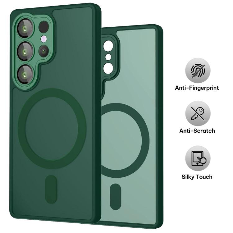 For Samsung Galaxy S26 Ultra 5G XDcase Skin Feel Magnetic Frosted Phone Case with Lens Film