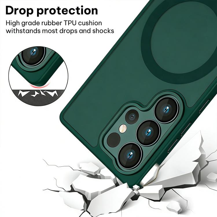 For Samsung Galaxy S26 Ultra 5G XDcase Skin Feel Magnetic Frosted Phone Case with Lens Film