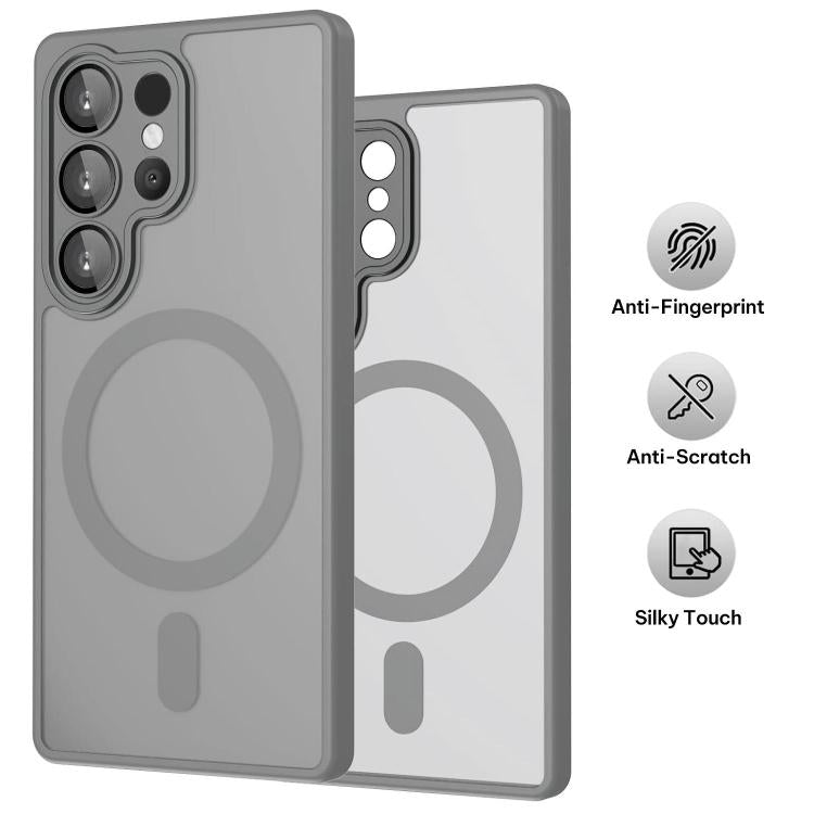 For Samsung Galaxy S26 Ultra 5G XDcase Skin Feel Magnetic Frosted Phone Case with Lens Film