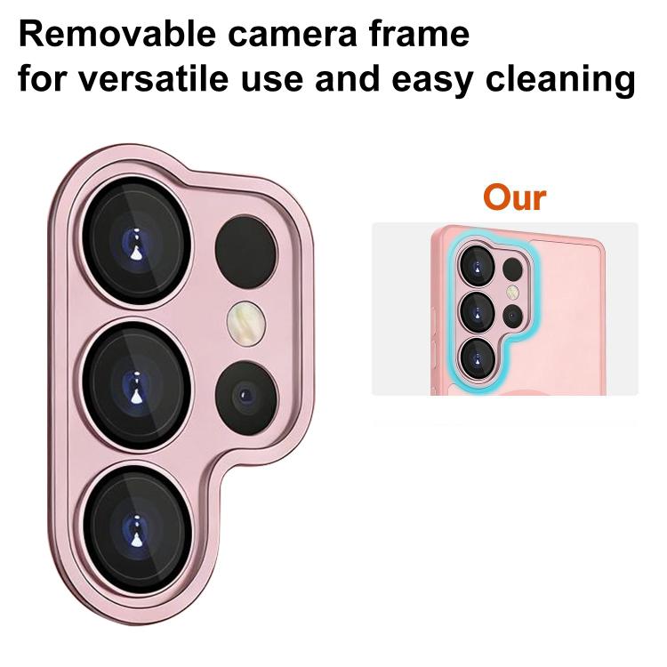For Samsung Galaxy S26 Ultra 5G XDcase Skin Feel Magnetic Frosted Phone Case with Lens Film