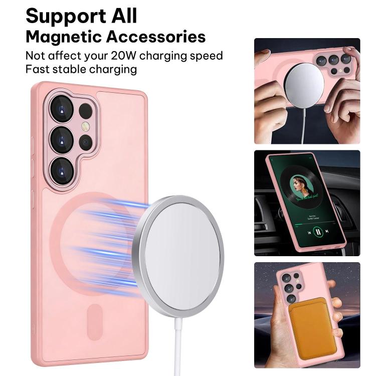 For Samsung Galaxy S26 Ultra 5G XDcase Skin Feel Magnetic Frosted Phone Case with Lens Film