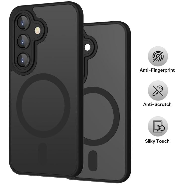For Samsung Galaxy S26+ 5G XDcase Skin Feel Magnetic Frosted Phone Case with Lens Film