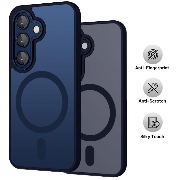 For Samsung Galaxy S26+ 5G XDcase Skin Feel Magnetic Frosted Phone Case with Lens Film