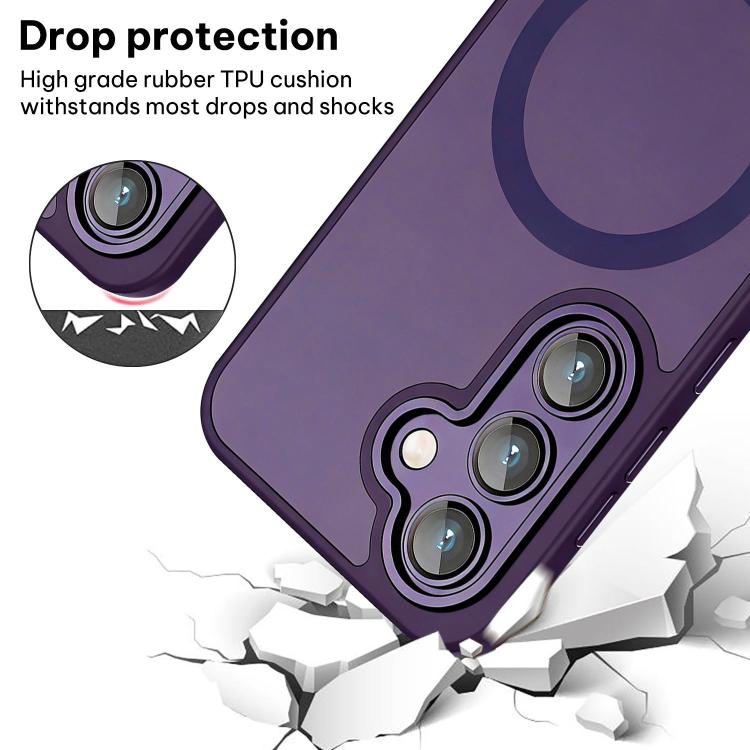 For Samsung Galaxy S26+ 5G XDcase Skin Feel Magnetic Frosted Phone Case with Lens Film