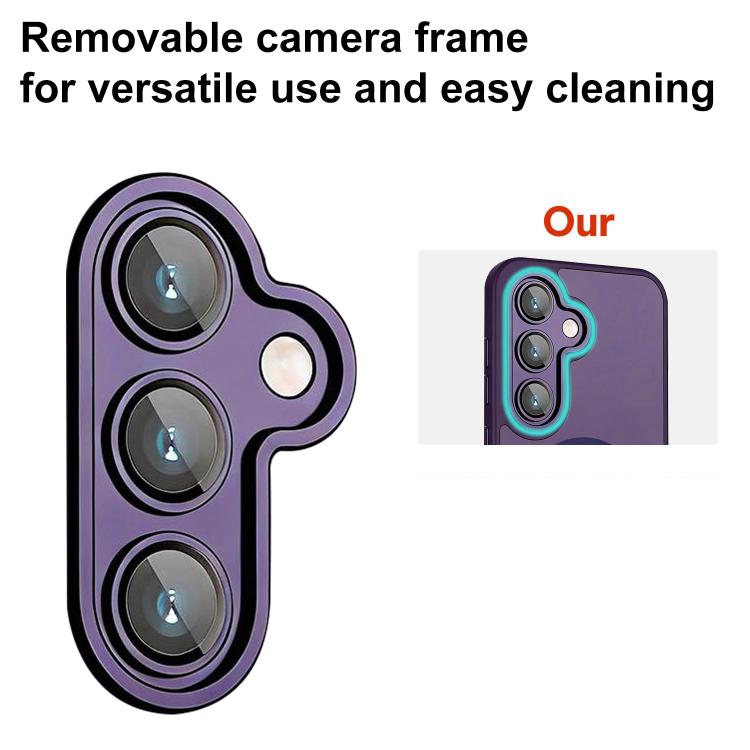 For Samsung Galaxy S26+ 5G XDcase Skin Feel Magnetic Frosted Phone Case with Lens Film