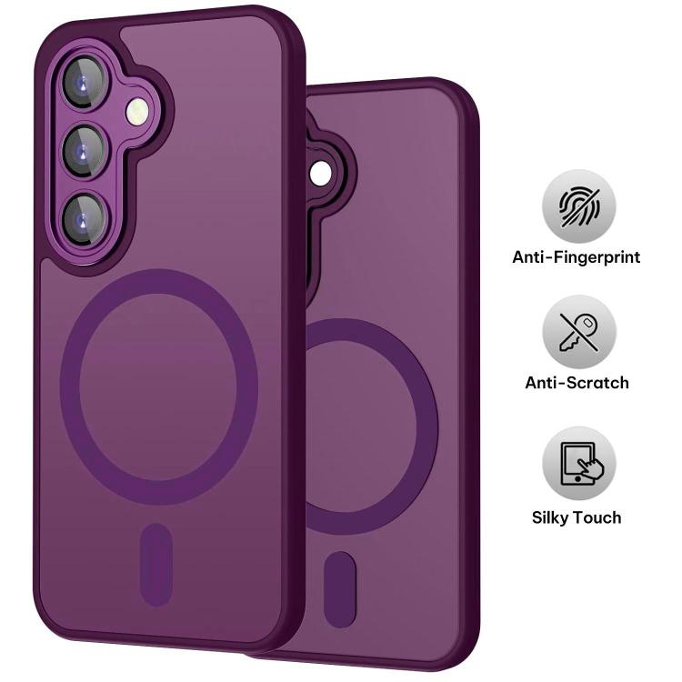 For Samsung Galaxy S26+ 5G XDcase Skin Feel Magnetic Frosted Phone Case with Lens Film