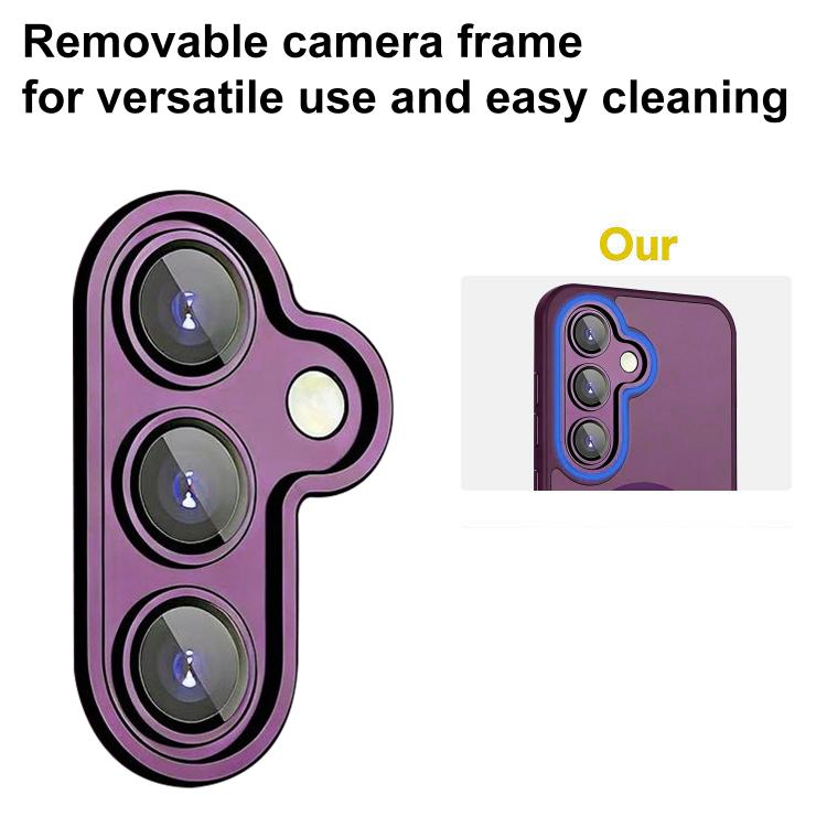 For Samsung Galaxy S26+ 5G XDcase Skin Feel Magnetic Frosted Phone Case with Lens Film