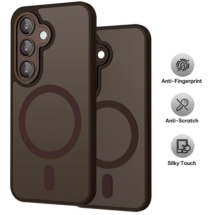 For Samsung Galaxy S26+ 5G XDcase Skin Feel Magnetic Frosted Phone Case with Lens Film