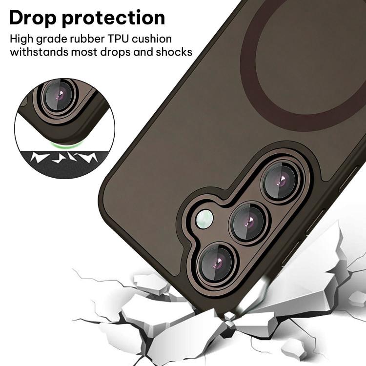 For Samsung Galaxy S26+ 5G XDcase Skin Feel Magnetic Frosted Phone Case with Lens Film