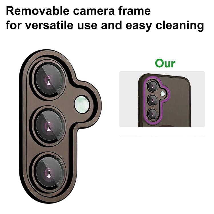 For Samsung Galaxy S26+ 5G XDcase Skin Feel Magnetic Frosted Phone Case with Lens Film