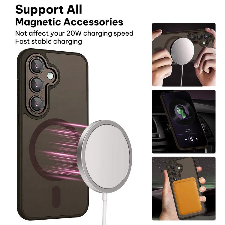 For Samsung Galaxy S26+ 5G XDcase Skin Feel Magnetic Frosted Phone Case with Lens Film