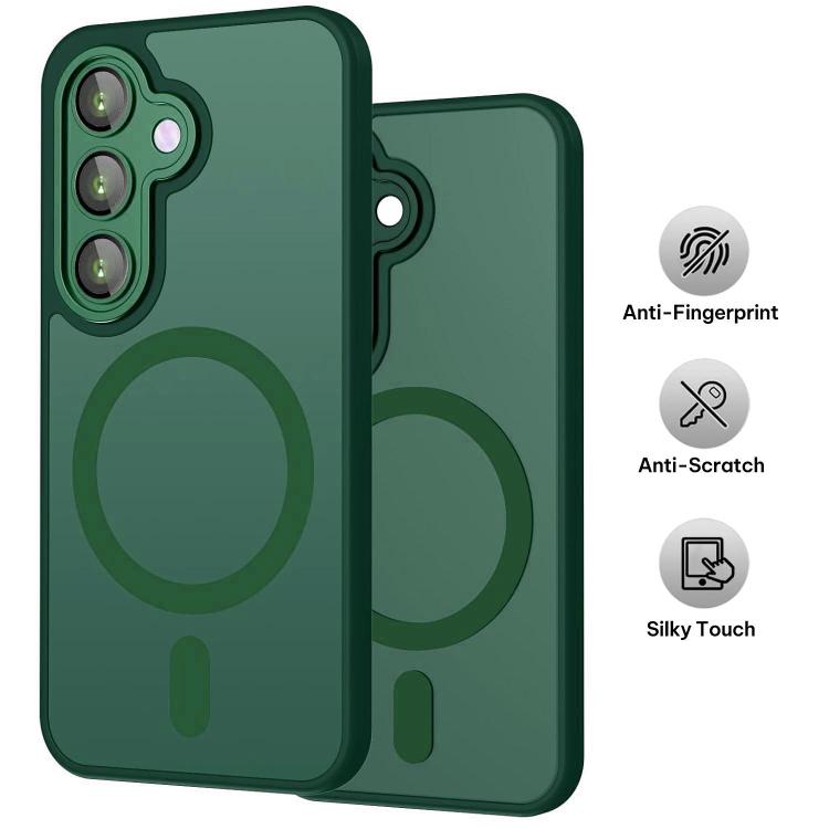 For Samsung Galaxy S26+ 5G XDcase Skin Feel Magnetic Frosted Phone Case with Lens Film
