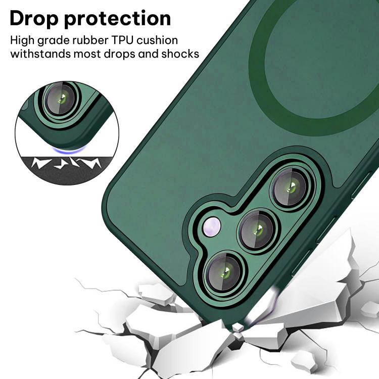 For Samsung Galaxy S26+ 5G XDcase Skin Feel Magnetic Frosted Phone Case with Lens Film