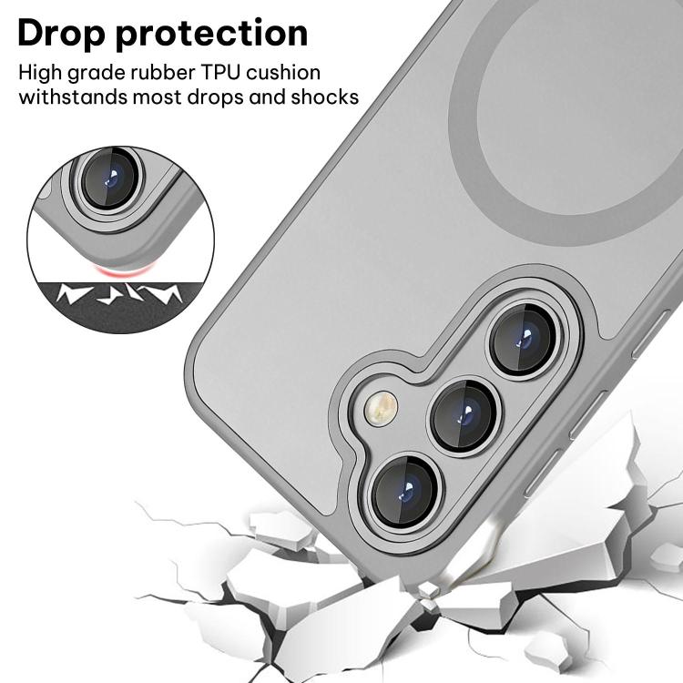 For Samsung Galaxy S26+ 5G XDcase Skin Feel Magnetic Frosted Phone Case with Lens Film
